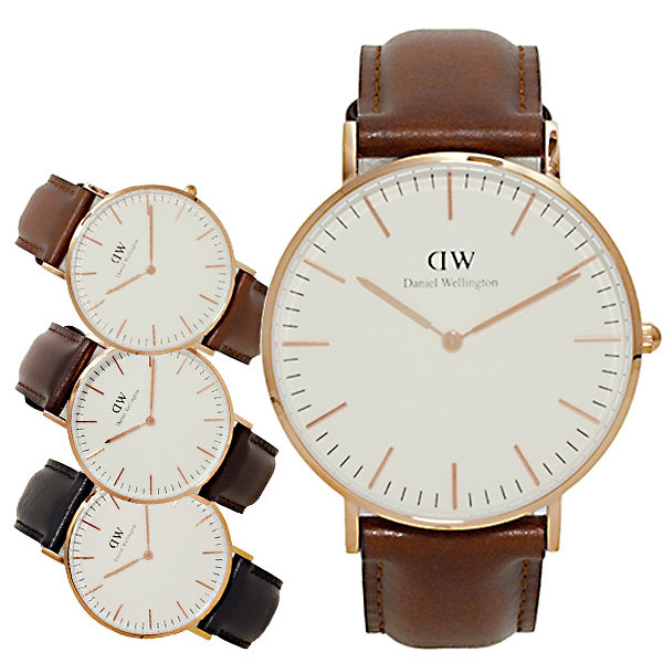 ダニエルウェリントン DANIEL WELLINGTON 腕時計 CLASSIC ST MAWES 36 ローズゴールド 0507DW DW00100035 DW00600035 ホワイト ブラウン ホワイト